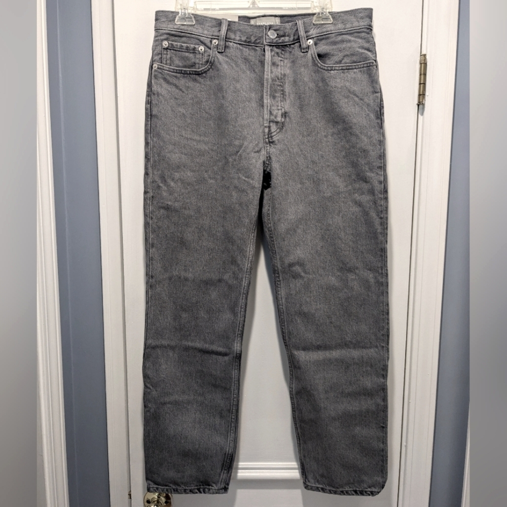 Everlane Rigid Slouch Jean, Relaxed Straight Jean
